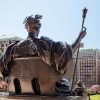 Image of Columbia's Alma Mater Statue