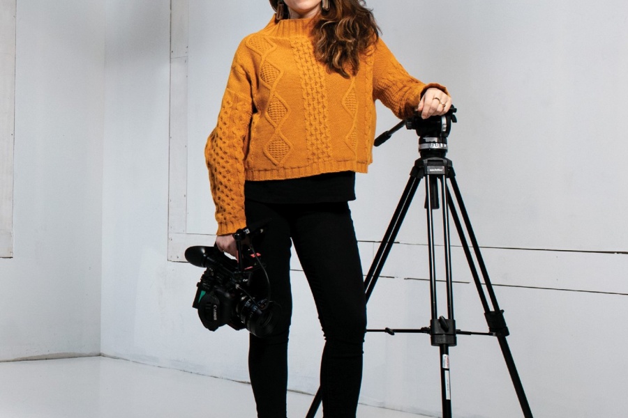 Videographer Francesca Trianni ’11, JRN’13
