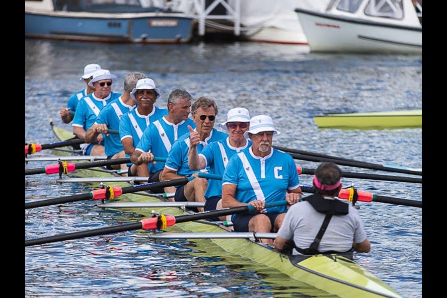 Columbia Eight Pushes off at Henley