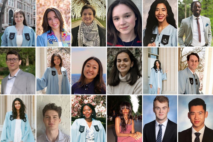 Grid of Fulbright Scholar headshots